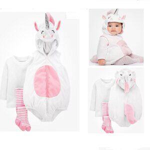 NWT Carter's Halloween Plush 3pc Costume